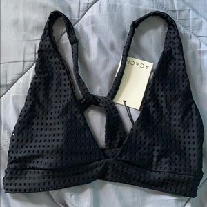 Tamarindo Top Onyx Mesh